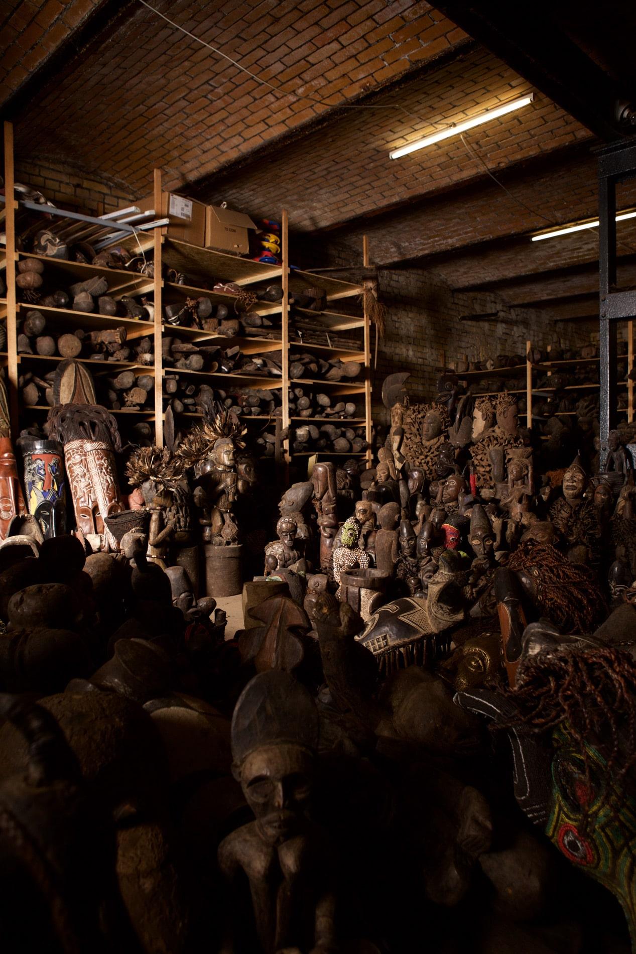 Maskensammlung aus Afrika von Anthony Alao
