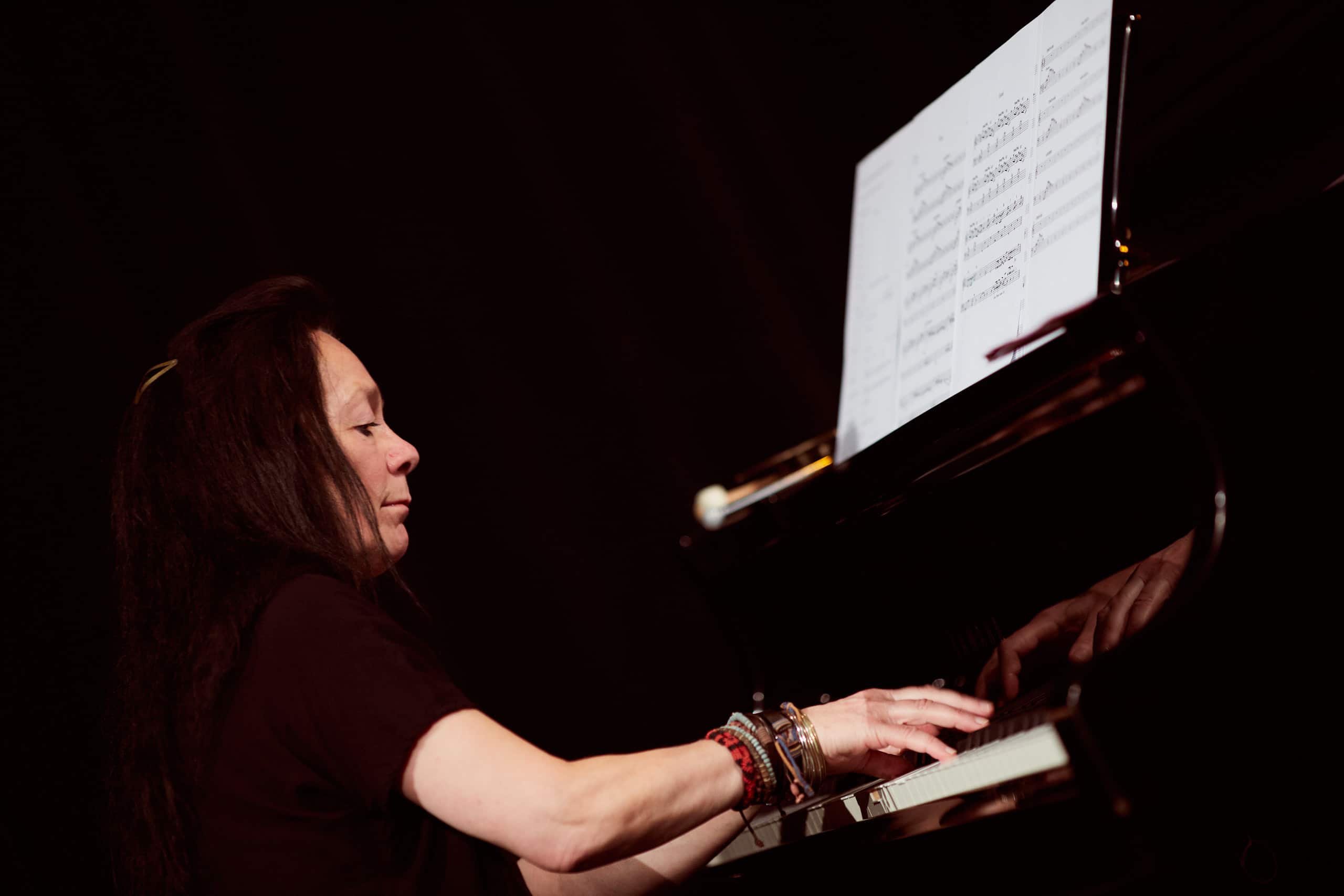 Konzertreihe LeipJAZZig: Werkstatt für Freiheit 2019 28. Juni 2019 Im Bild: Simone Wei§enfels am Klavier Fotos: Jörg Singer