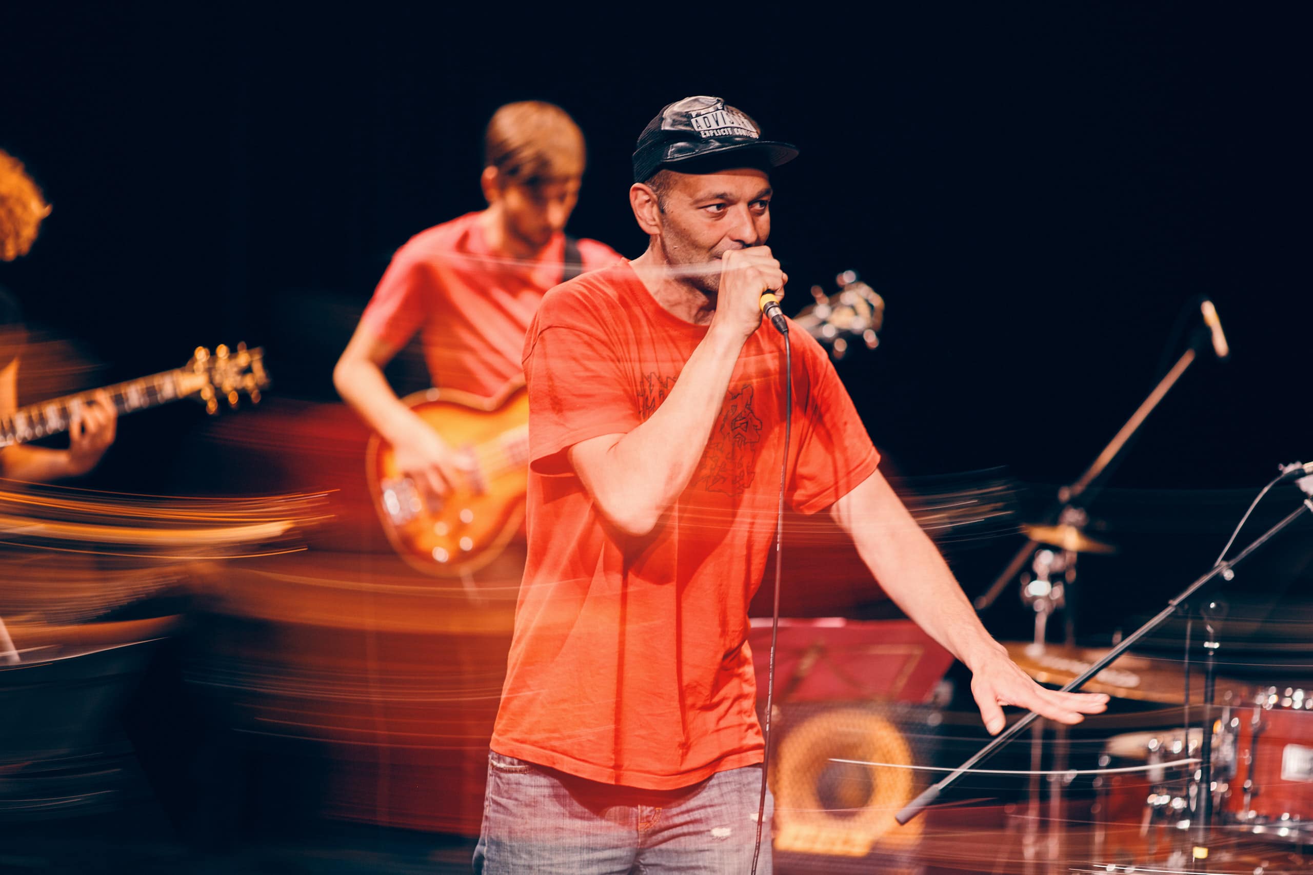 Konzertreihe LeipJAZZig: Werkstatt für Freiheit 2019 28. Juni 2019, Im Bild: Der Sänger Rasputin Fotos: Jörg Singer