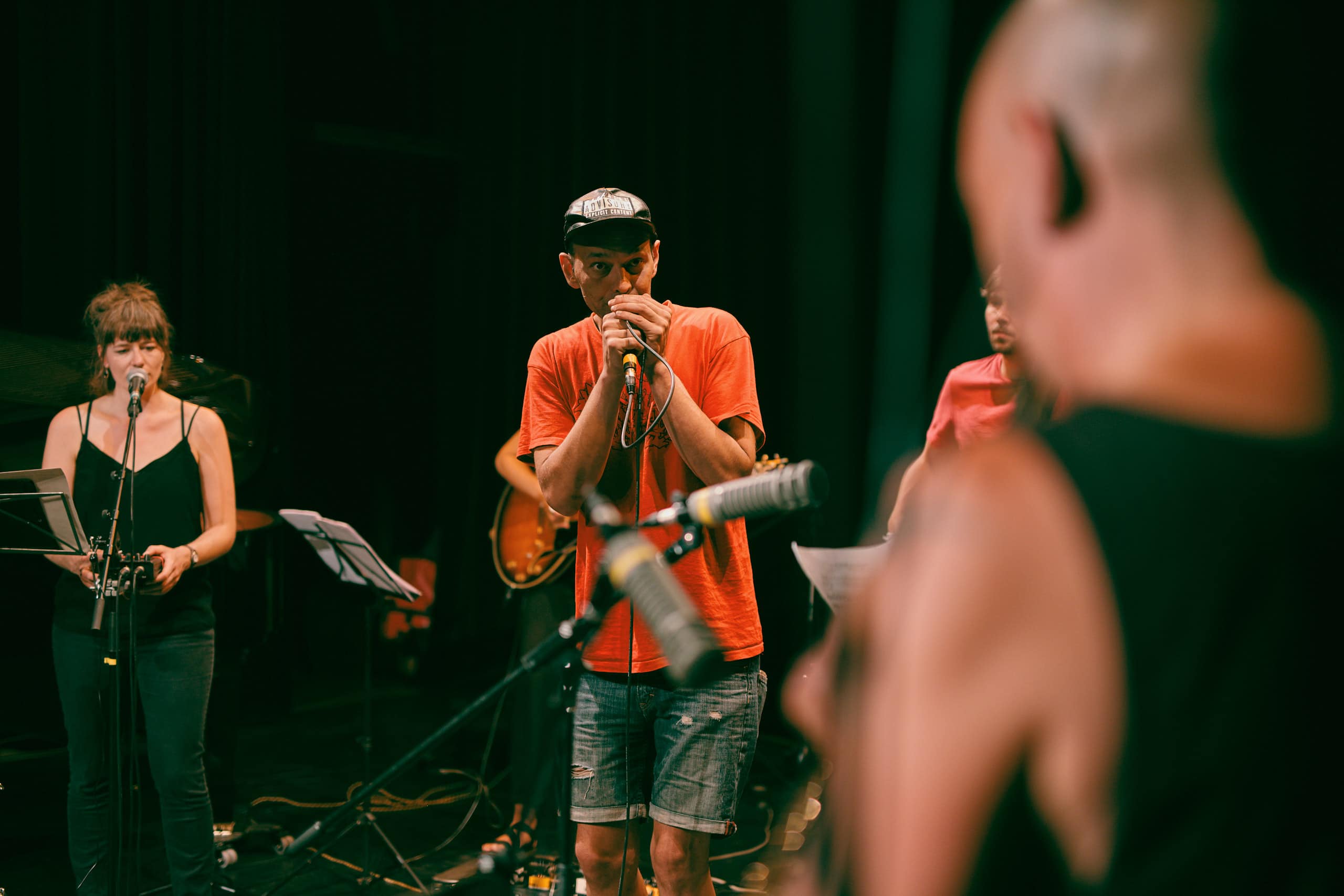 Konzertreihe LeipJAZZig: Werkstatt für Freiheit 2019 28. Juni 2019, Im Bild: Der Sänger Rasputin Fotos: Jörg Singer