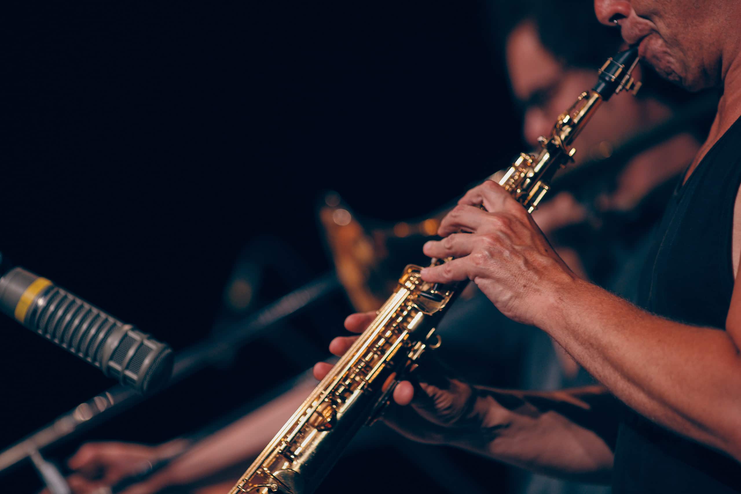 Konzertreihe LeipJAZZig: Werkstatt für Freiheit 2019 28. Juni 2019, Im Bild: Sopransaxophon Fotos: Jörg Singer