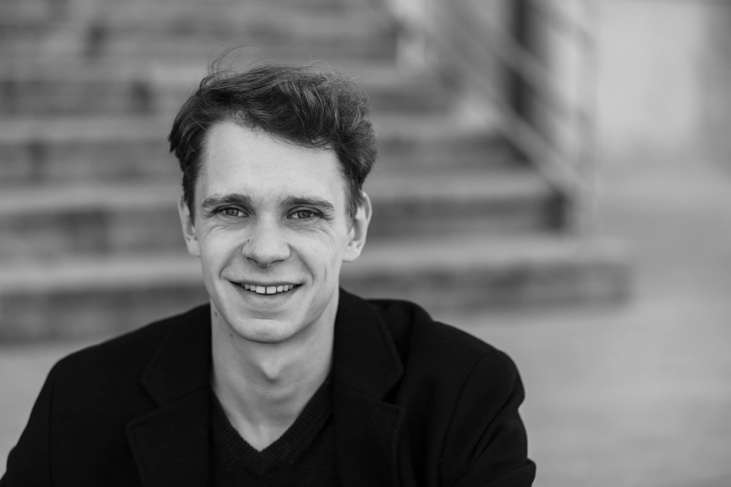 Saxophonist Philipp Rücker, fotografiert von Jörg Singer.