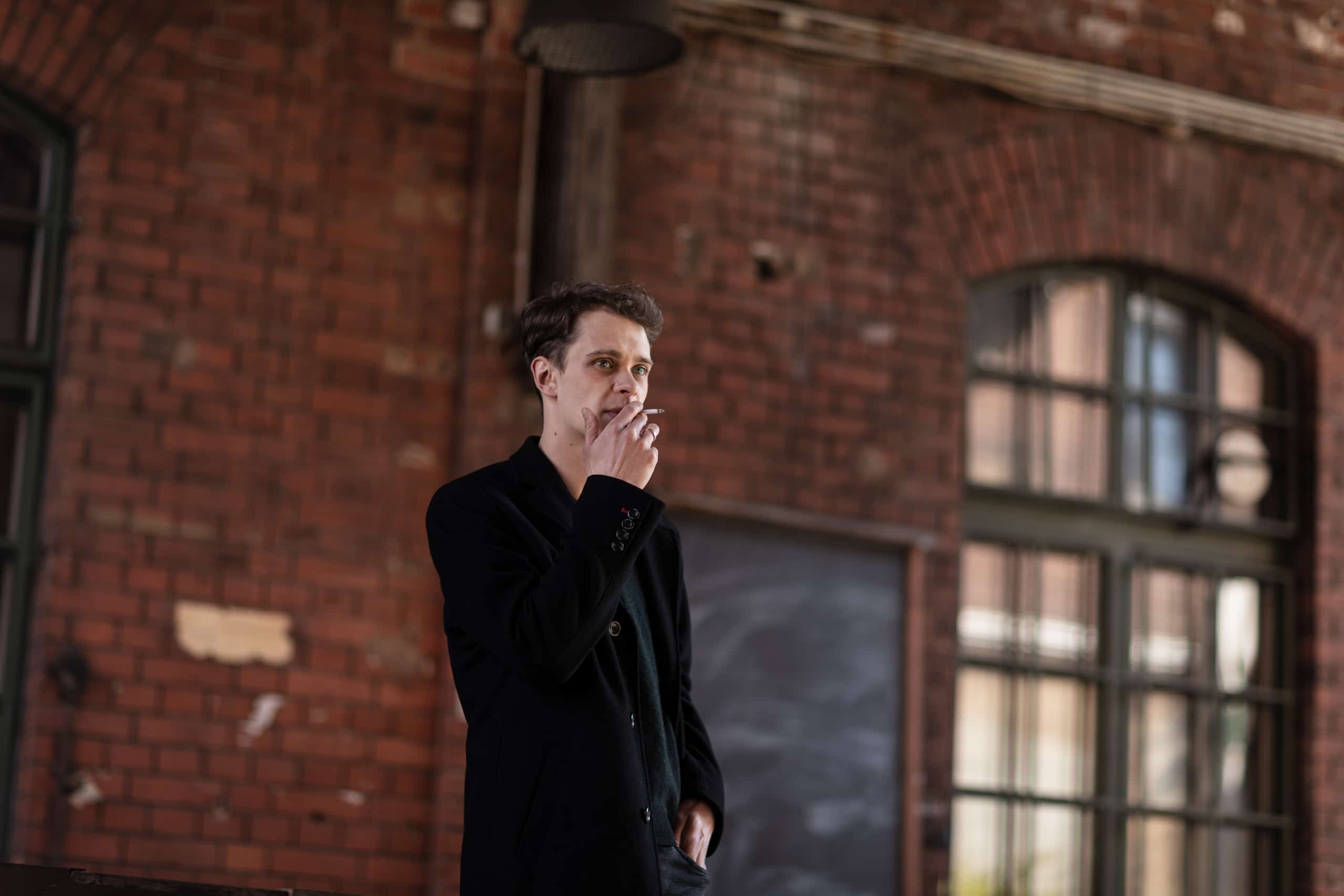 Saxophonist Philipp Rücker, fotografiert von Jörg Singer.