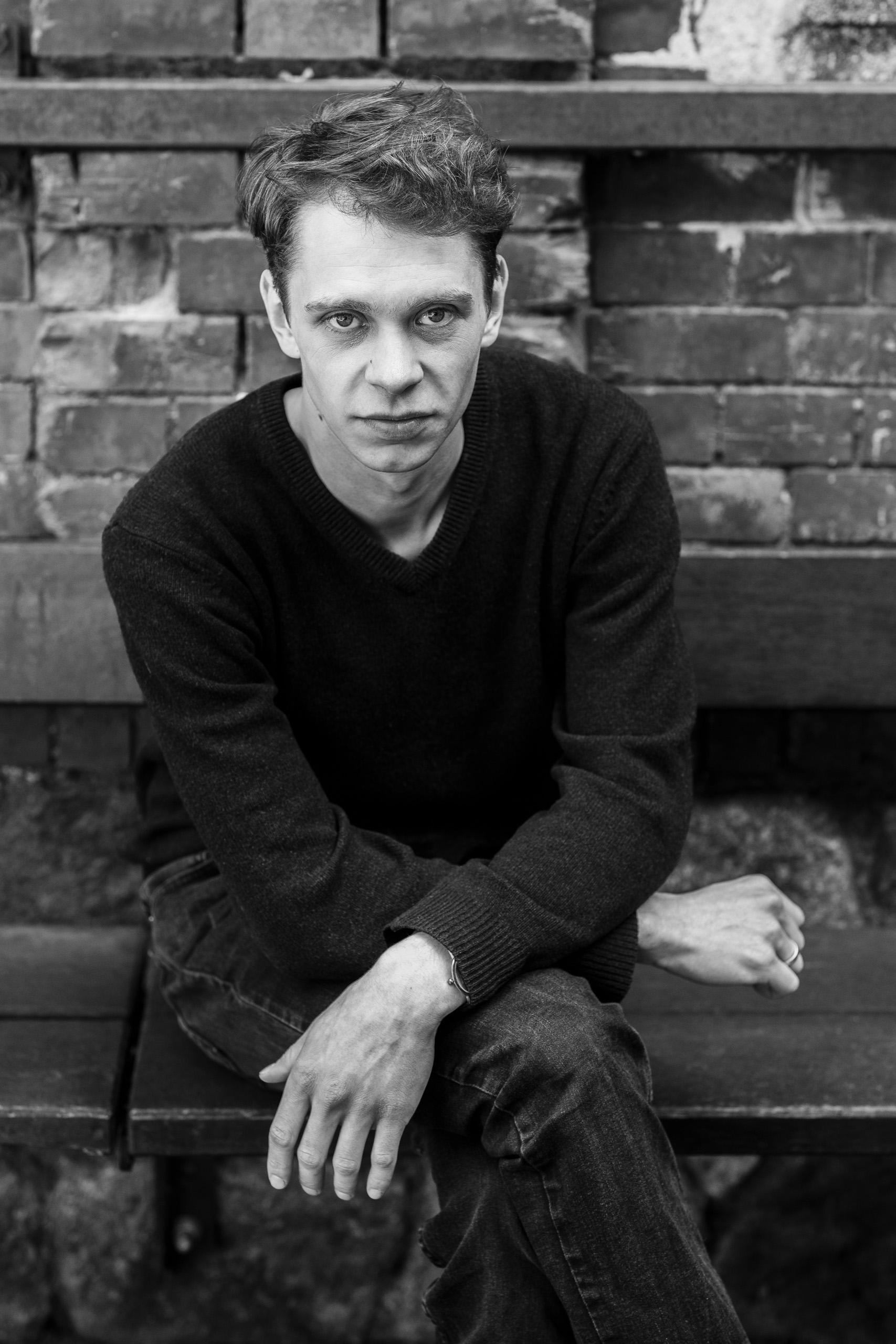 Saxophonist Philipp Rücker, fotografiert von Jörg Singer.