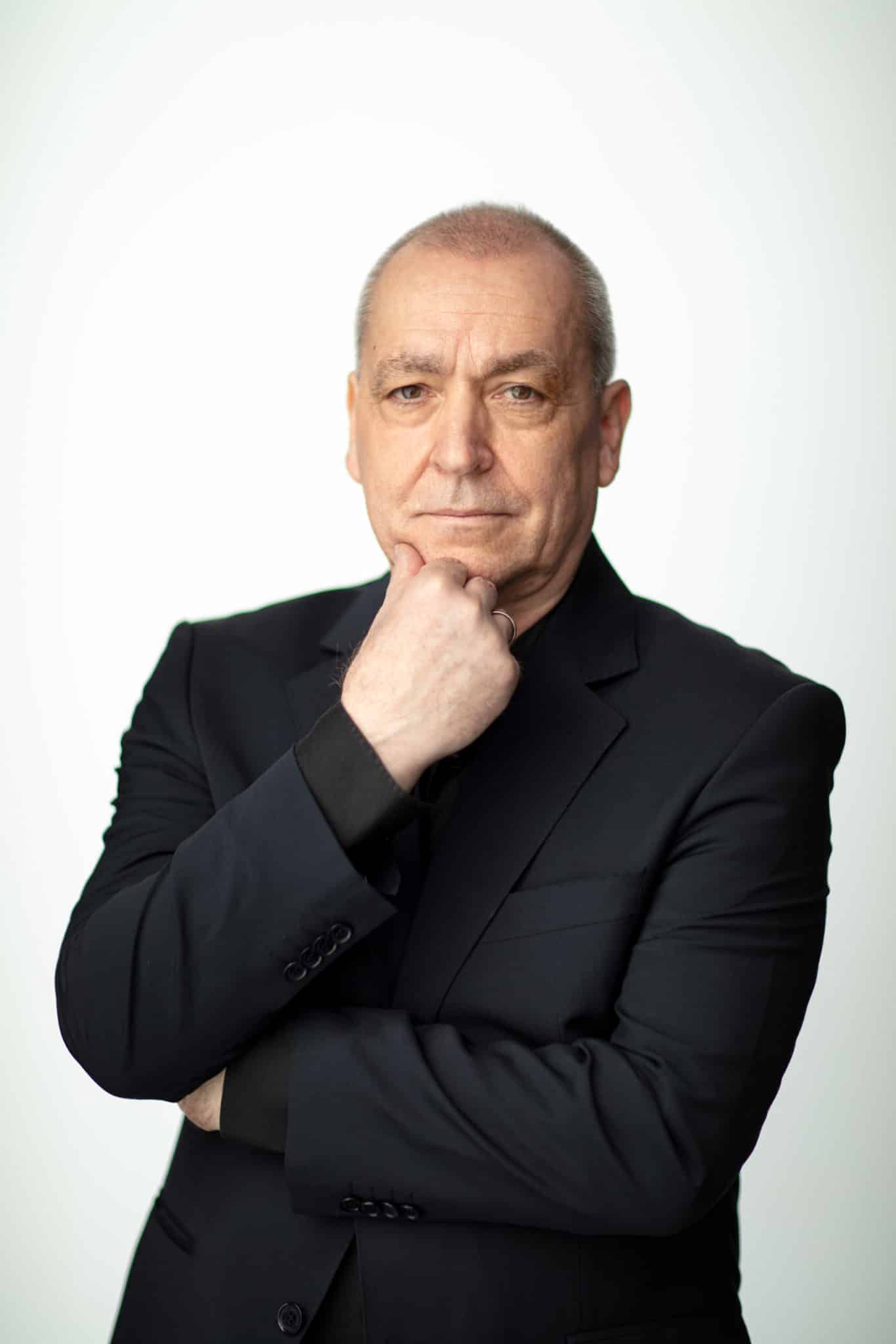 Schauspieler Jörg Uwe Schröder, fotografiert von Jörg Singer