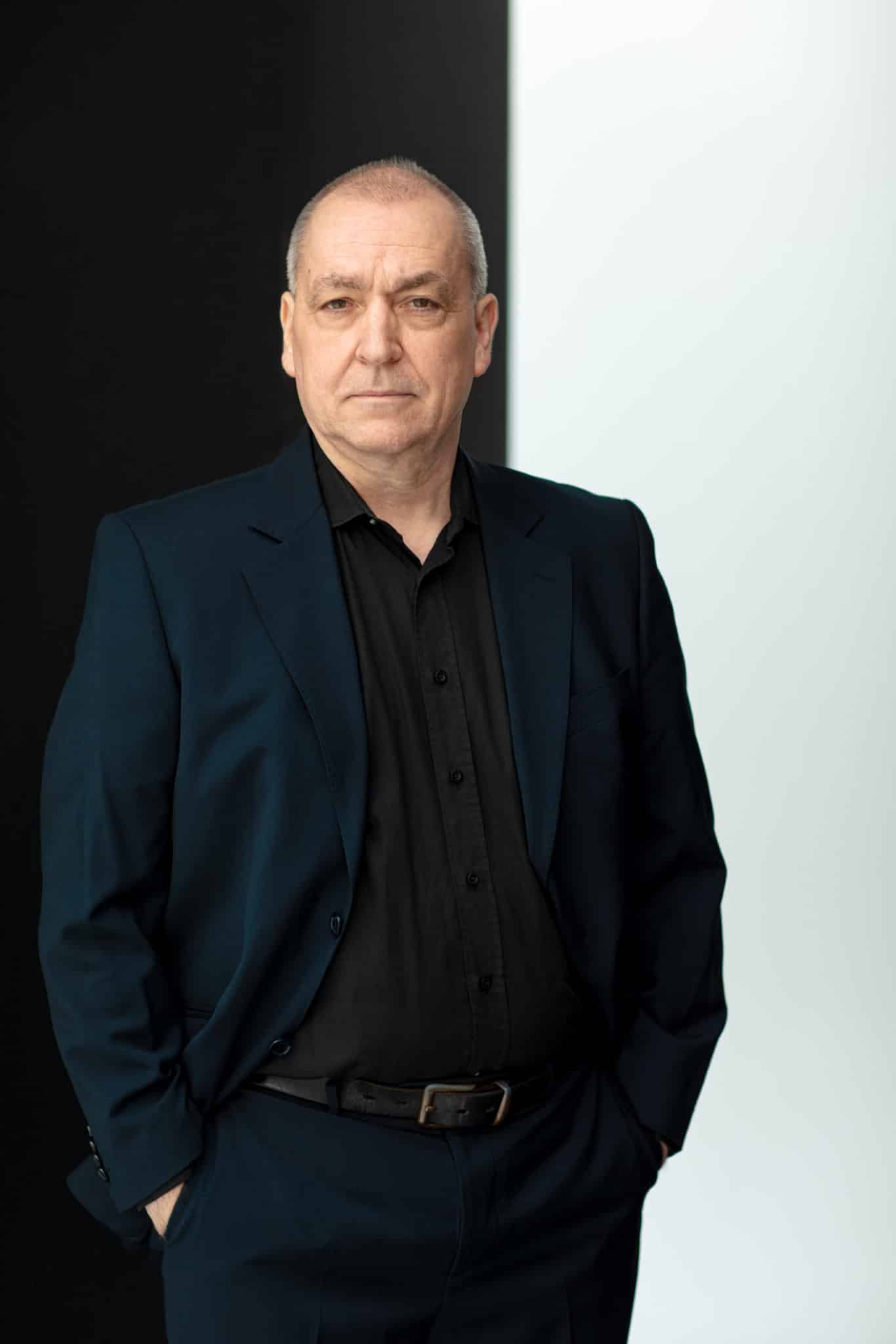 Schauspieler Jörg Uwe Schröder, fotografiert von Jörg Singer