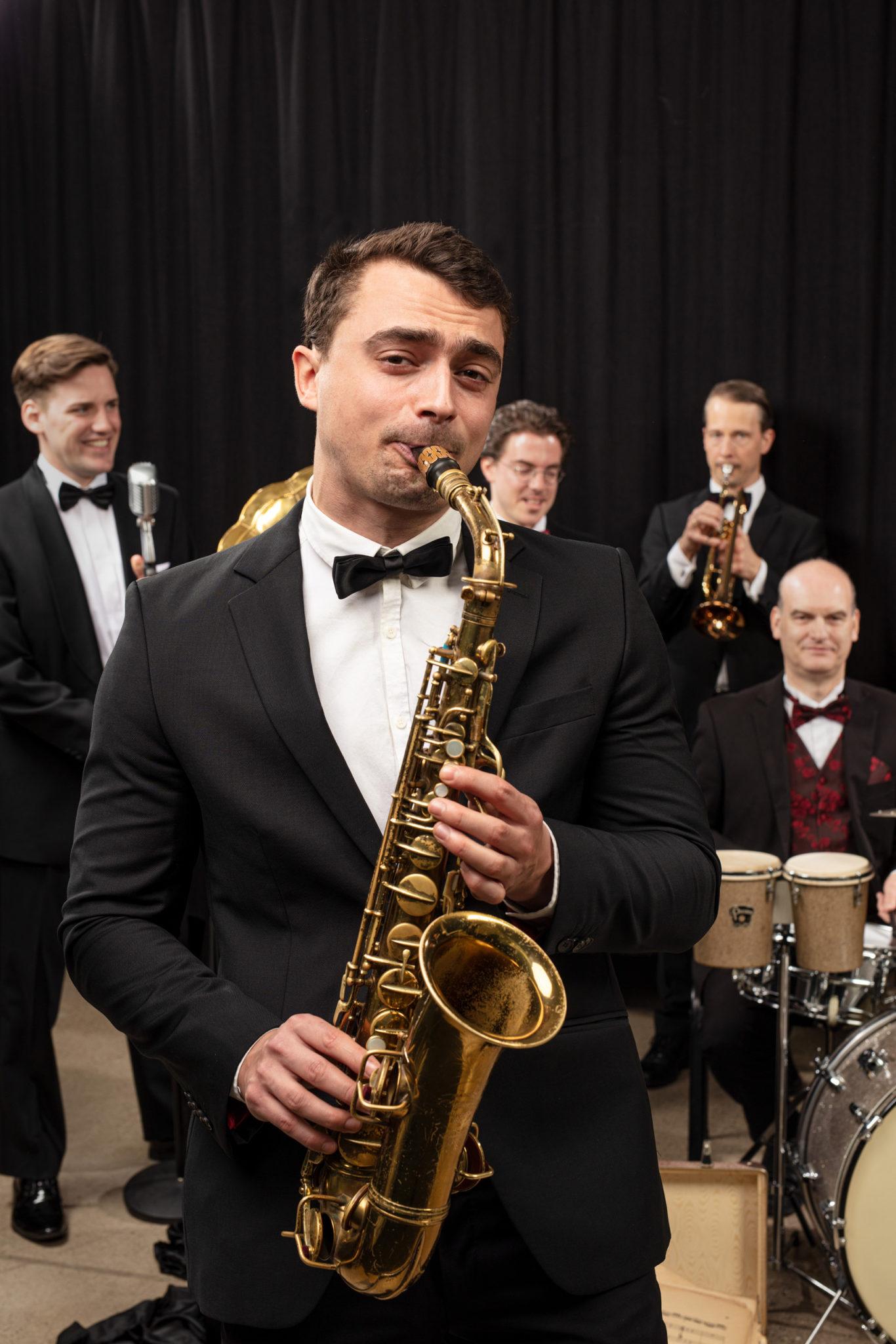 Historical Swing Dance Orchestra, Bigband, fotografiert von Jörg Singer