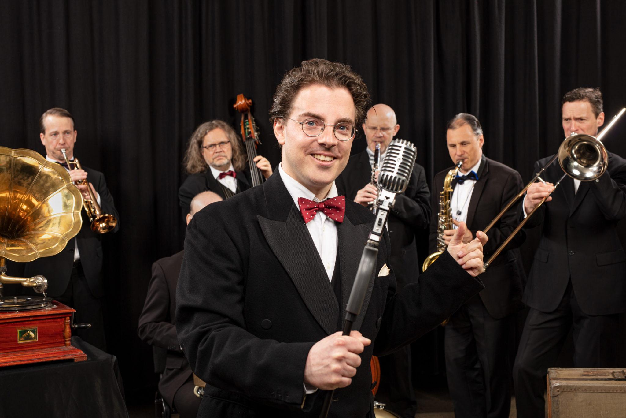 Historical Swing Dance Orchestra, Bigband, fotografiert von Jörg Singer
