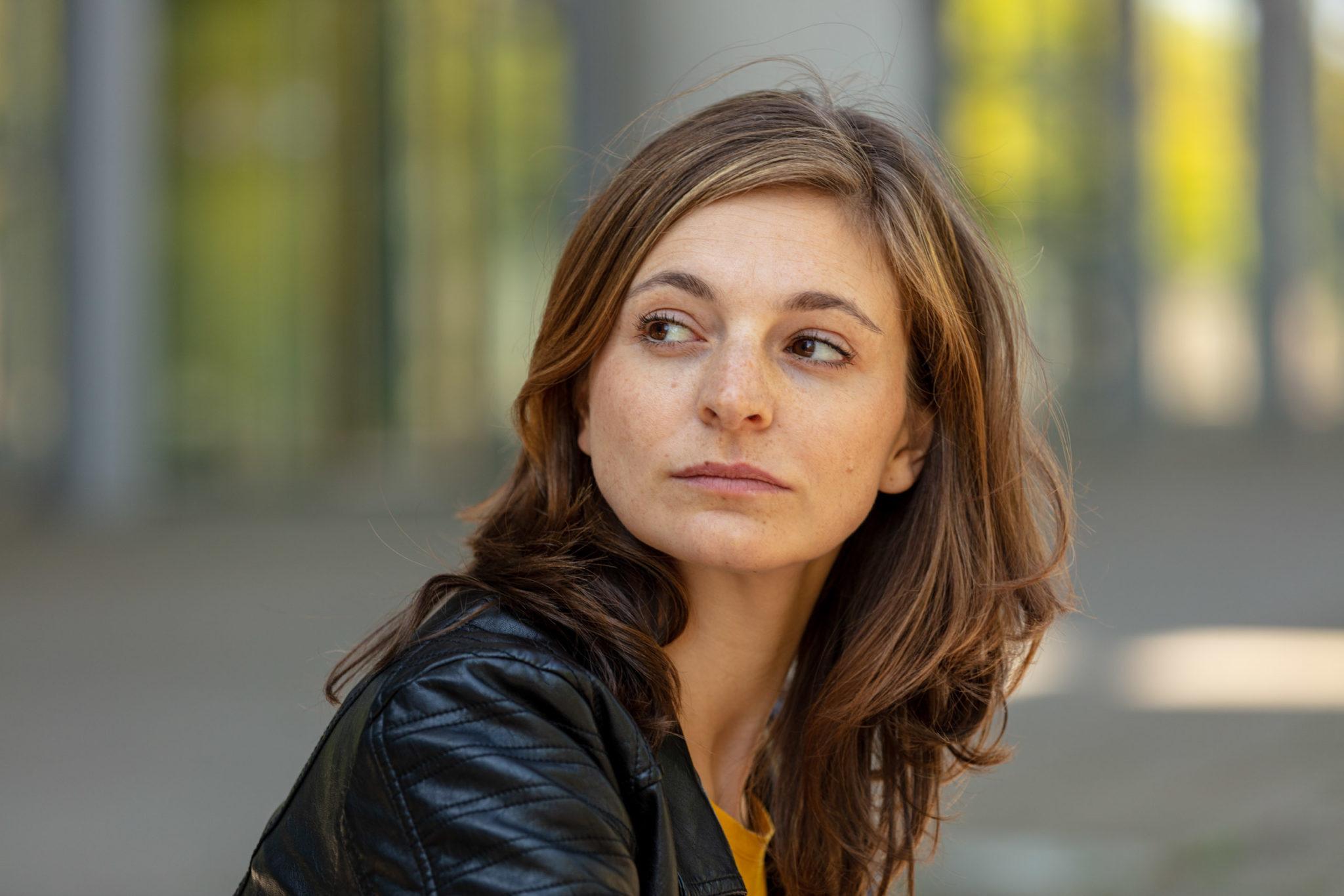 Barbara Weiß, Schauspielerin, fotografiert von Jörg Singer