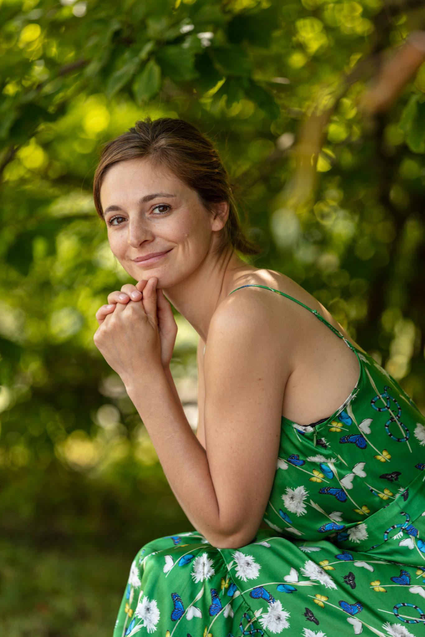 Barbara Weiß, Schauspielerin, fotografiert von Jörg Singer