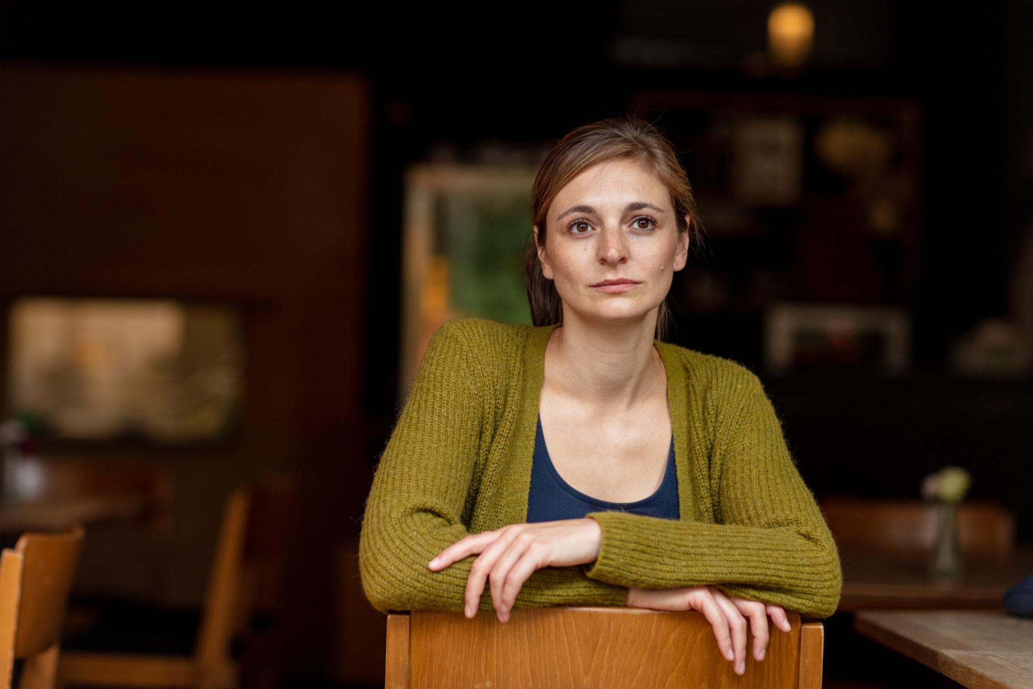 Barbara Weiß, Schauspielerin, fotografiert von Jörg Singer