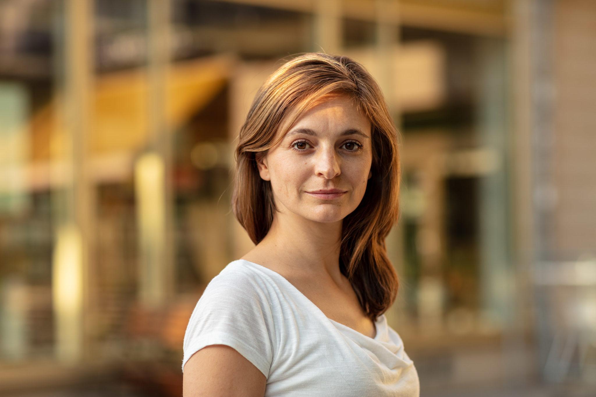 Barbara Weiß, Schauspielerin, fotografiert von Jörg Singer
