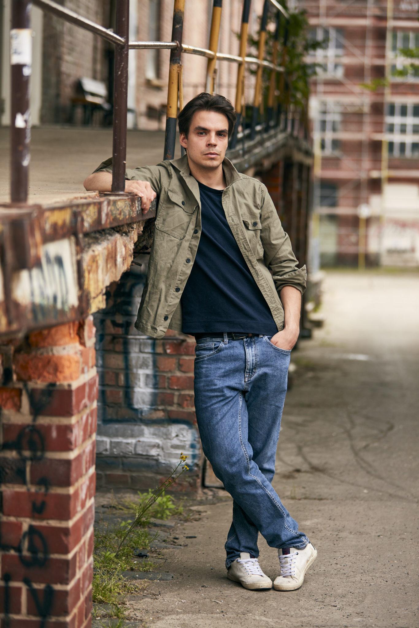 Kris Michaelsen, Schauspieler / actor, fotografiert von Jörg Singer