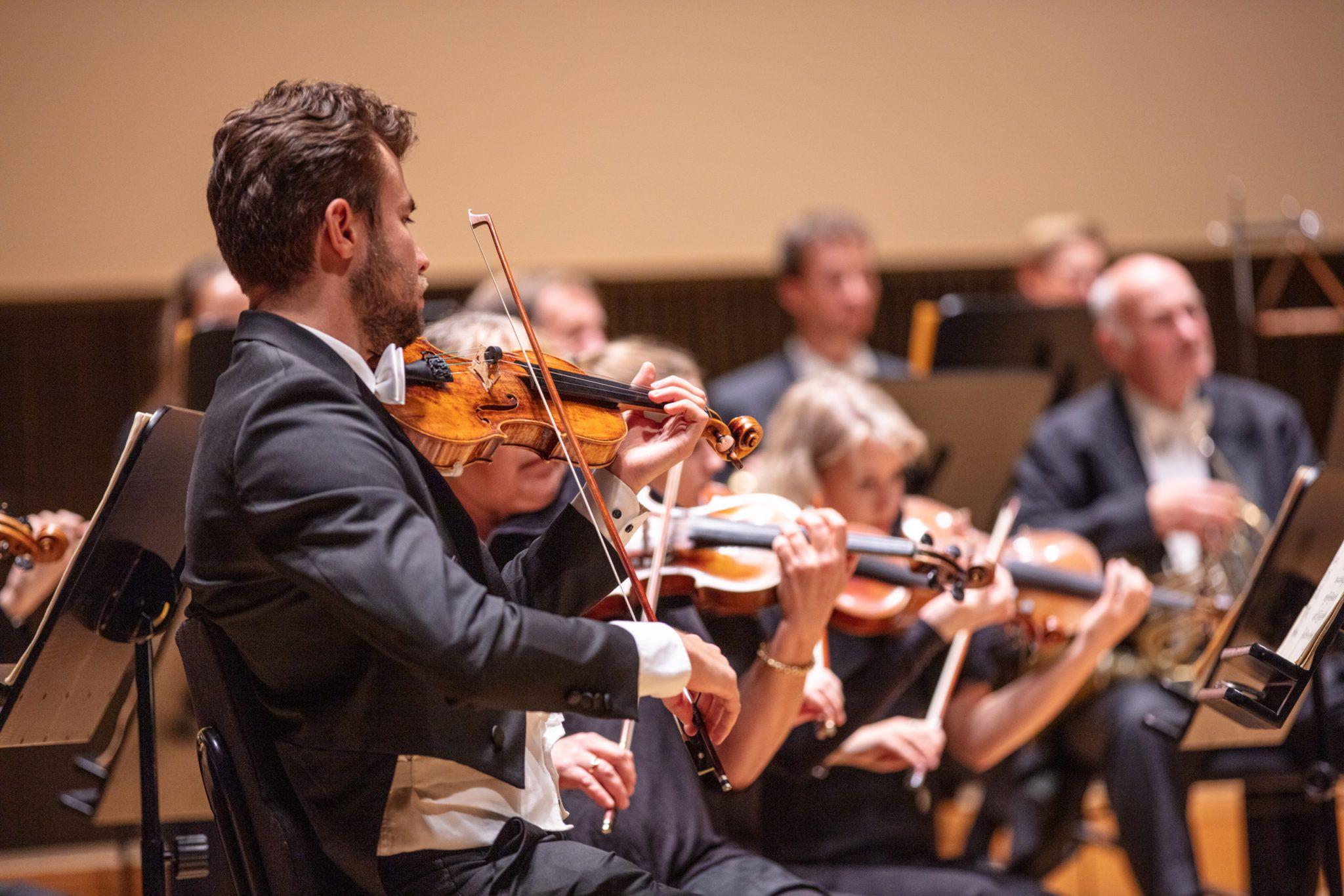 Philharmonie Leipzig, Orchester, Konzert im Gewandhaus, fotografiert von Jörg Singer