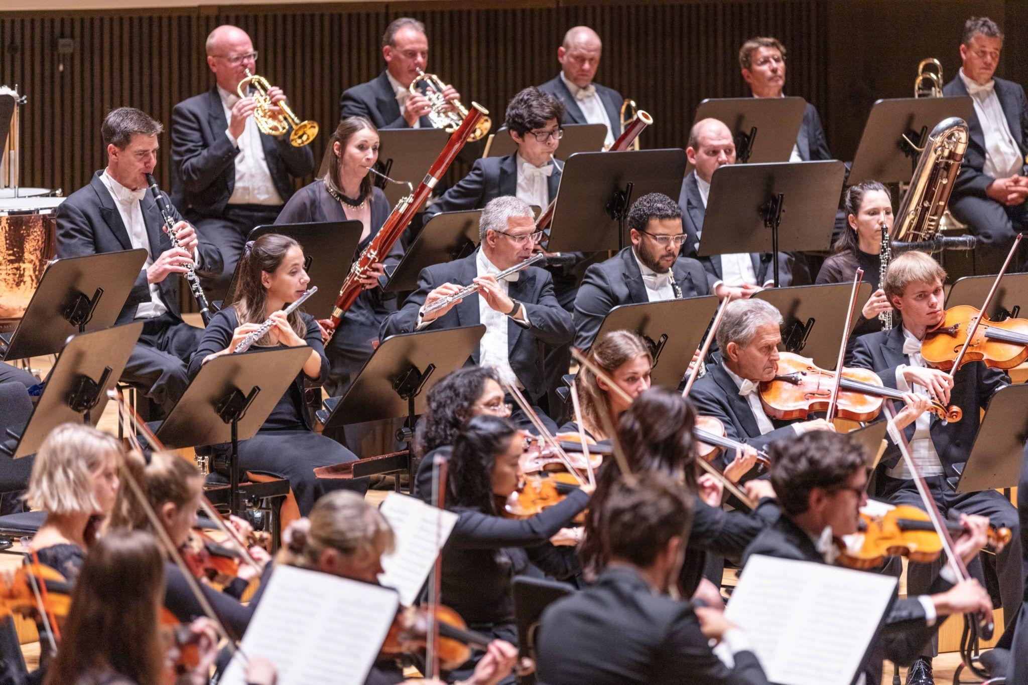 Philharmonie Leipzig, Orchester, Konzert im Gewandhaus, fotografiert von Jörg Singer