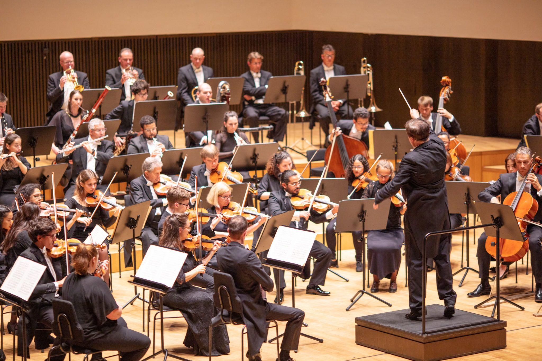Philharmonie Leipzig, Orchester, Konzert im Gewandhaus, fotografiert von Jörg Singer