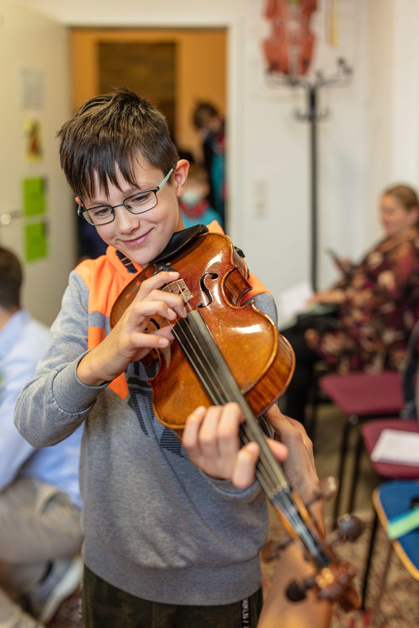 Tag der offenen Tür an der Johann-Sebastian-Bach-Musikschule, fotografiert von Jörg Singer