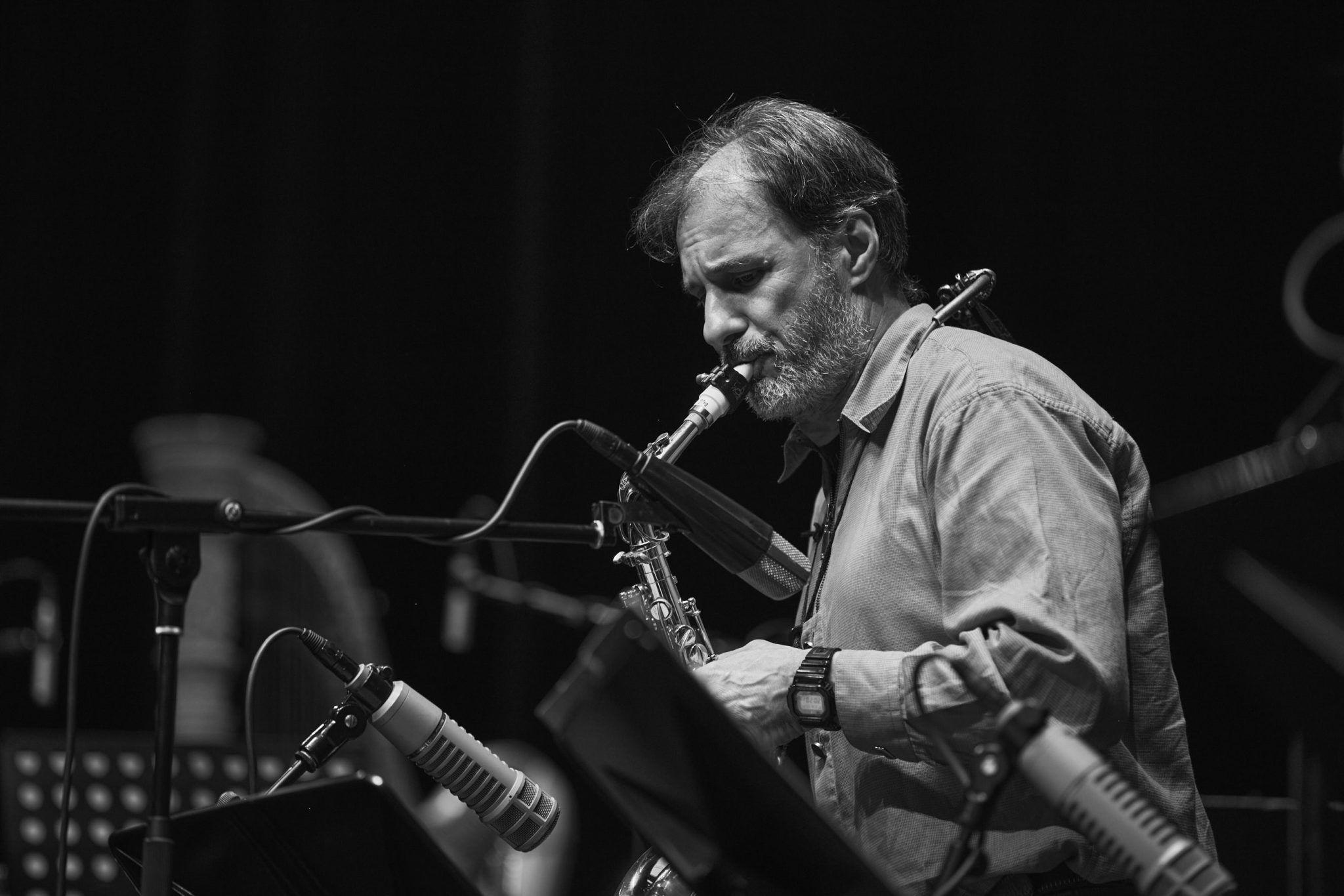 Leipjazzig Herbstfestival 2022, Stephan König, HMT Leipzig, fotografiert von Jörg Singer