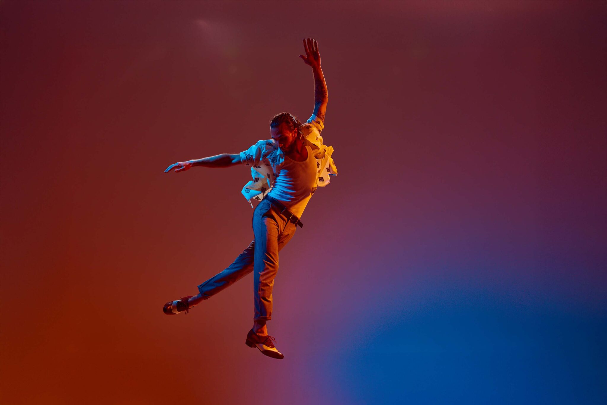 Stepper Nikolai und Stepperin Andrea Alvergue Tanzportraits Fotograf Joerg Singer Leipzig