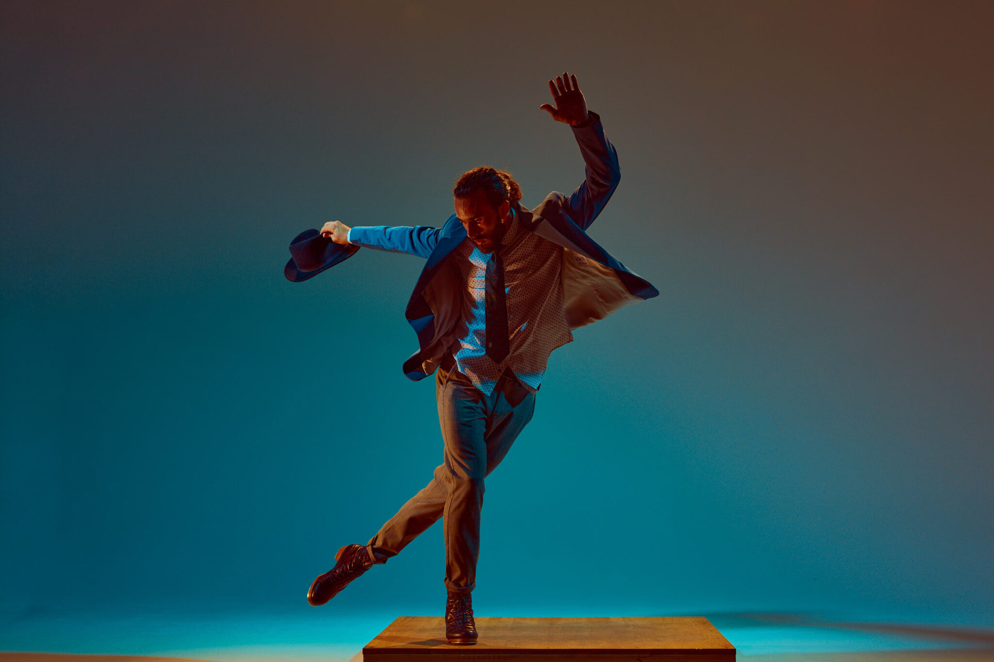 Stepper Nikolai und Stepperin Andrea Alvergue Tanzportraits Fotograf Joerg Singer Leipzig